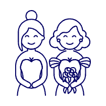Lesbian Wedding 18 Illustration from UX Line Set
