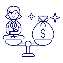 Balance Equal 5 Illustration from UX Line Set