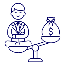 Balance Happy 1 Illustration from UX Line Set