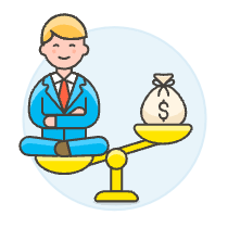 Balance Happy 1 Illustration from UX Colors Set
