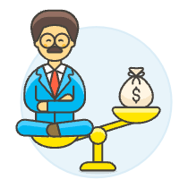 Balance Happy 3 Illustration from UX Colors Set