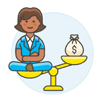 Balance Happy 5 Illustration from UX Colors Set