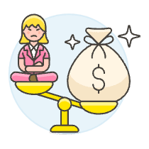 Balance Unhappy 4 Illustration from UX Colors Set