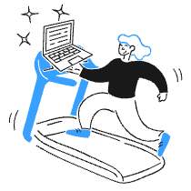 Being Productive 5 Illustration from Brooklyn Set