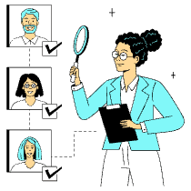 Manager Supervisor Illustration from London Set