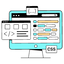 Programming And Developers Illustration from London Set