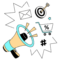 Sales And Marketing Illustration from London Set