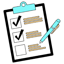 Task List Illustration from London Set