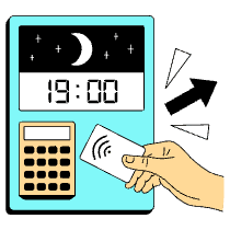 Time Out For Work Illustration from London Set