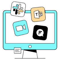 Work Apps Illustration from London Set