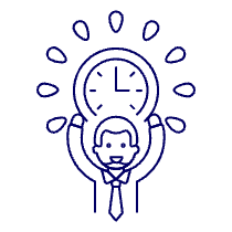 Energized Employee 3 Illustration from UX Line Set