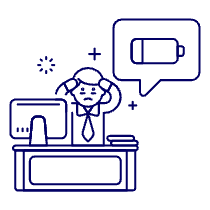 Overtime Energyless 1 Illustration from UX Line Set