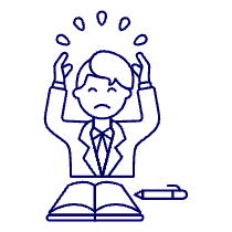 Stress Employee 3 Illustration from UX Line Set