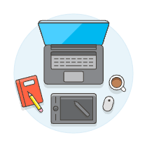 Workspace 2 2 Illustration from UX Colors Set