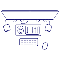 Workspace 7 Illustration from UX Line Set