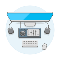 Workspace 8 Illustration from UX Colors Set