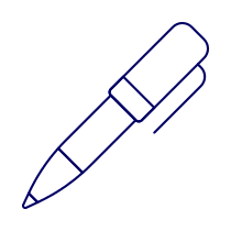 Ball Pen Illustration from UX Line Set
