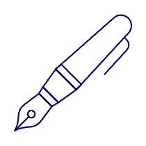 Pen Illustration from UX Line Set