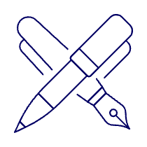 Pen And Pen Illustration from UX Line Set