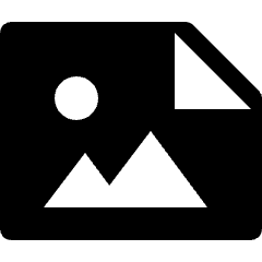 Common File Horizontal Image Icon from Nova Solid Set