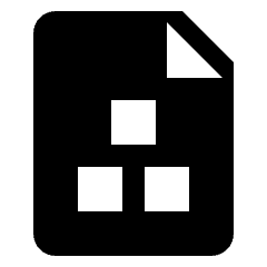 Common File Module 1 Icon from Nova Solid Set