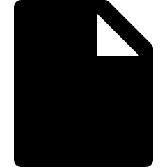 Common File Icon from Nova Solid Set