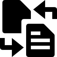 Common File Rotate Icon from Nova Solid Set