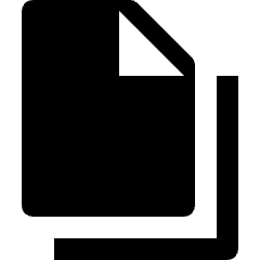 Common Files Icon from Nova Solid Set