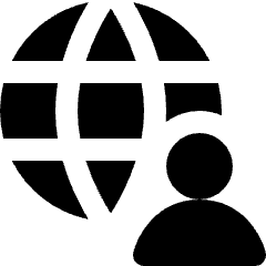 Network Account Icon from Nova Solid Set