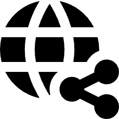 Network Share Icon from Nova Solid Set