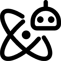 Ai Science Robot Icon from Core Line Set