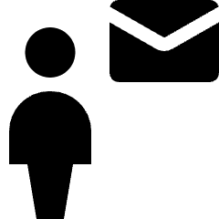 User Action Mail Icon from Nova Solid Set