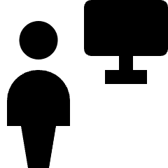 User Action Monitor Icon from Nova Solid Set