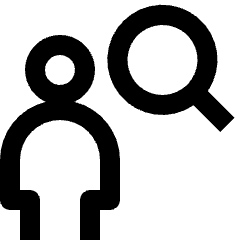 User Action Search Icon from Nova Line Set