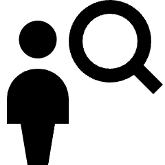 User Action Search Icon from Nova Solid Set