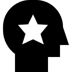User Action Side Favorite Star Icon from Nova Solid Set