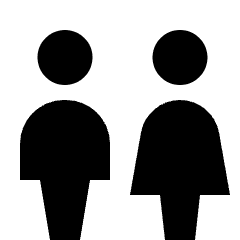 User Man Woman Icon from Nova Solid Set