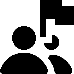 User Multiple Flag Icon from Nova Solid Set