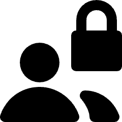 User Multiple Lock Icon from Nova Solid Set