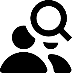 User Multiple Search Icon from Nova Solid Set