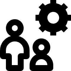 User Multiple Setting Icon from Nova Line Set