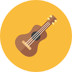 Guitar Icon from Kameleon Colors Set