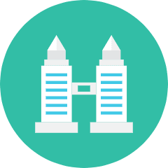 Tower Icon from Kameleon Colors Set