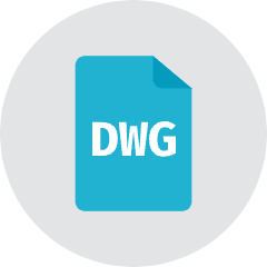 Dwg File Icon from Kameleon Colors Set