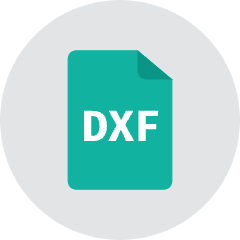 Dxf File Icon from Kameleon Colors Set