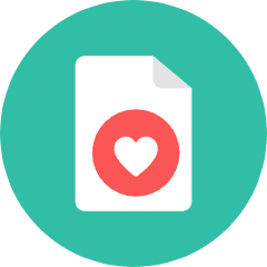 Favorite File Icon from Kameleon Colors Set