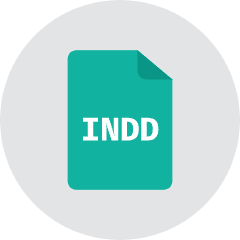 Indd File Icon from Kameleon Colors Set