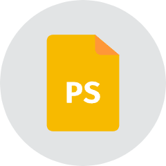 Ps File Icon from Kameleon Colors Set