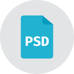Psd File Icon from Kameleon Colors Set