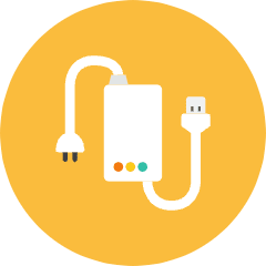 Charger Icon from Kameleon Colors Set